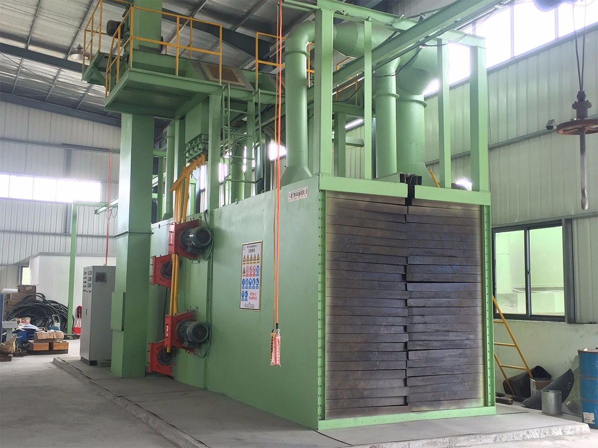 Shot blasting machine
