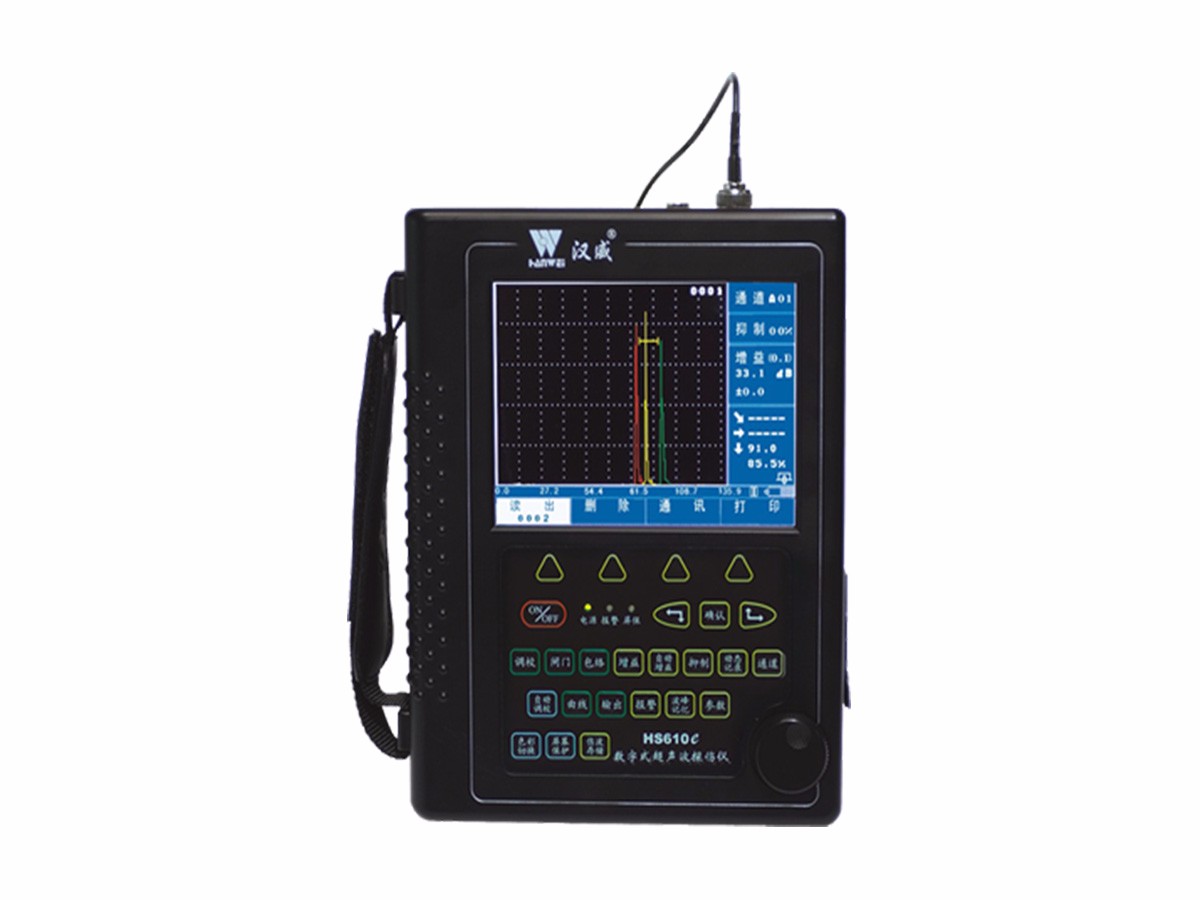 HS610e ultrasonic flaw detector