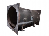 Iron welded tank body
